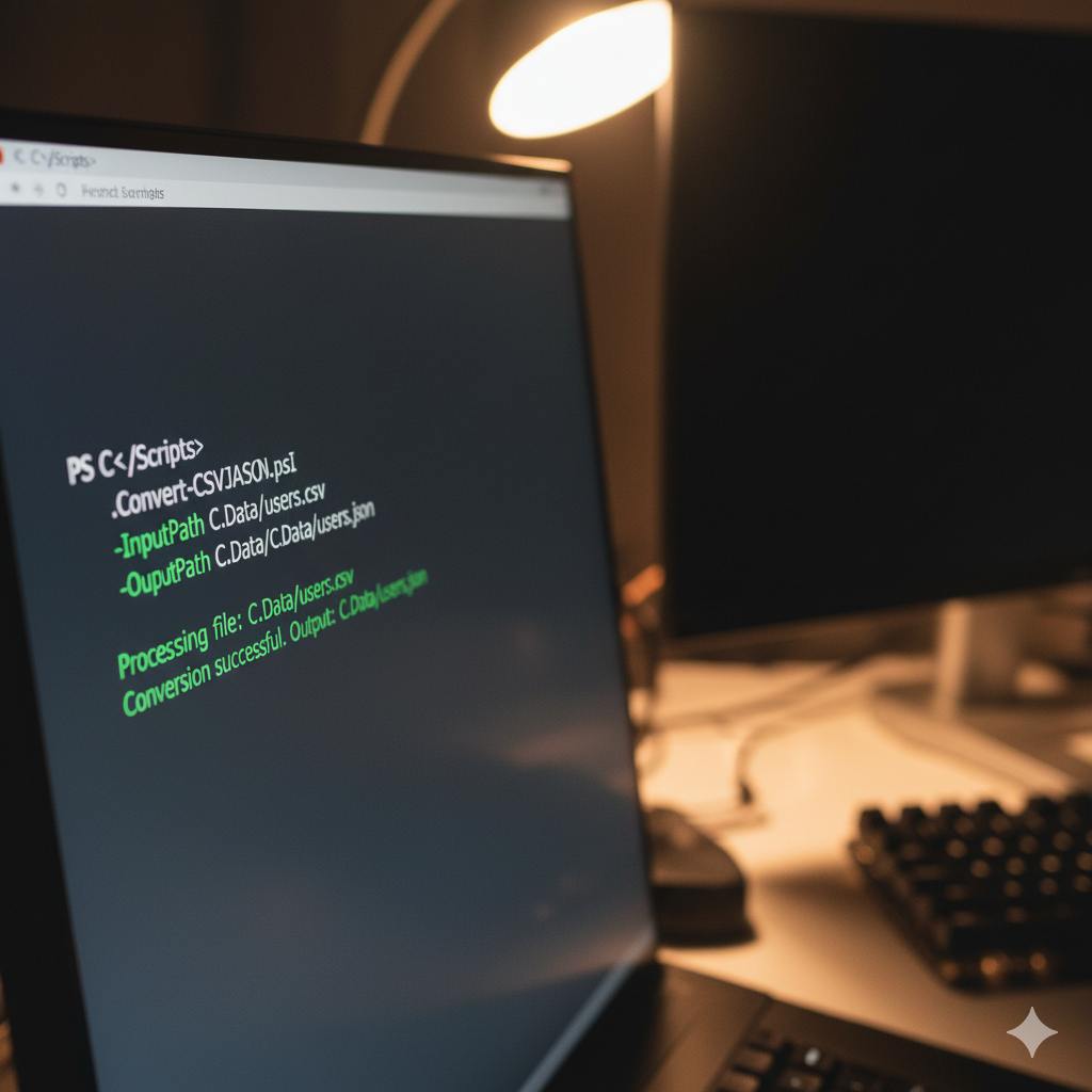 PowerShell Script Conversion Example