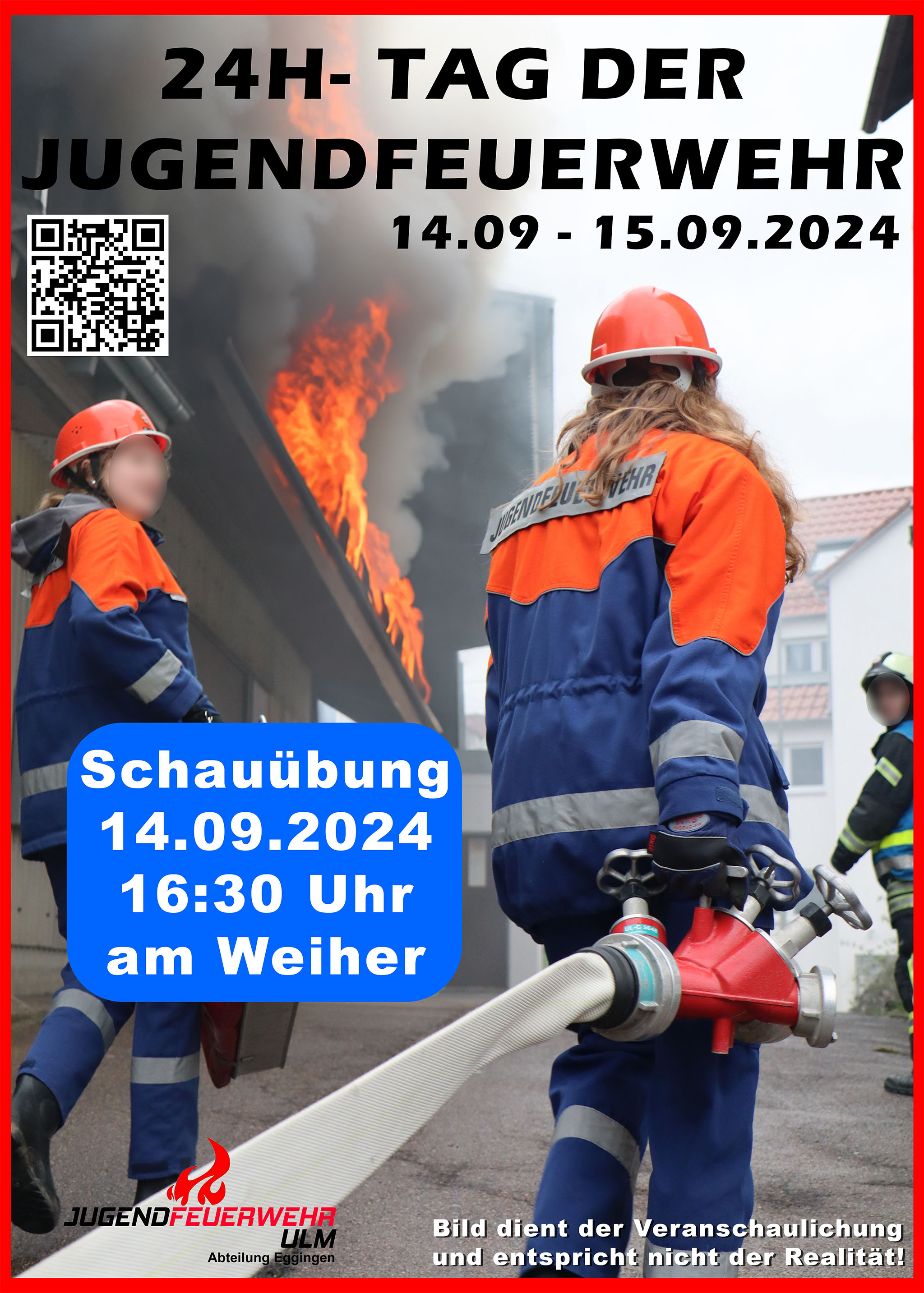 Feuerwehr Eggingen Instagram post example